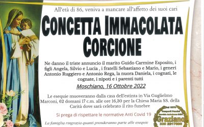 CORCIONE  CONCETTA  IMMACOLATA